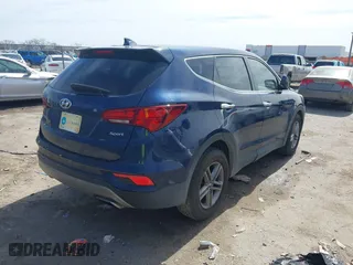 2017 Hyundai Santa Fe Sport 2.4L with VIN 5XYZT3LBXHG491583, listed as a IAAI auction lot 41687859 with 77,279 mi miles. Bid and sale history available at carsss.com. Image 4.