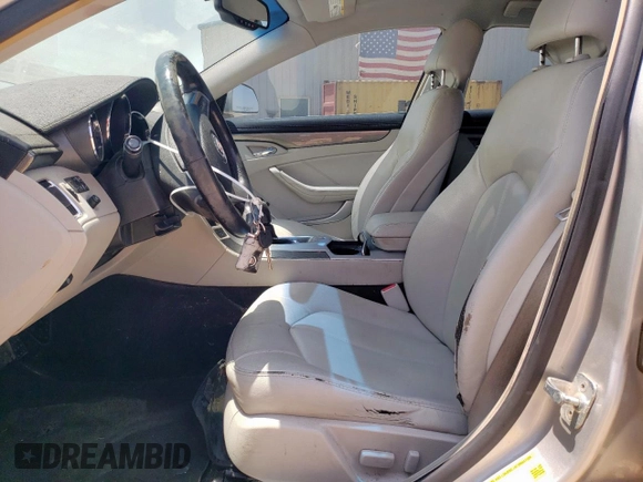 2008 Cadillac CTS RWD with VIN 1G6DF577180156692, listed as a Copart auction lot 57950645 with 221,679 mi miles and Salvage title. Bid and sale history available at DreamBid. Image 7.