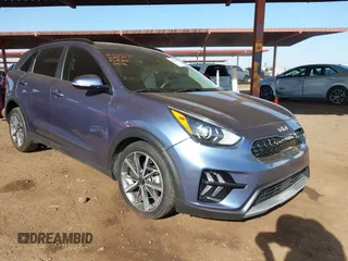 2022 Kia Niro Touring SE with VIN KNDCC3LC2N5495596, listed as a IAAI auction lot 41193282 with 30,643 mi miles. Bid and sale history available at carsss.com. Image 1.