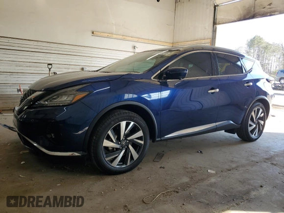 2022 Nissan Murano SL z VIN 5N1AZ2CS2NC107538, wystawiony jako Copart lot #48577815 z przebiegiem 35 174 mil mil oraz Szkoda całkowita • Salvage title. Historia ofert i sprzedaży dostępna na DreamBid. Obrazek 1.