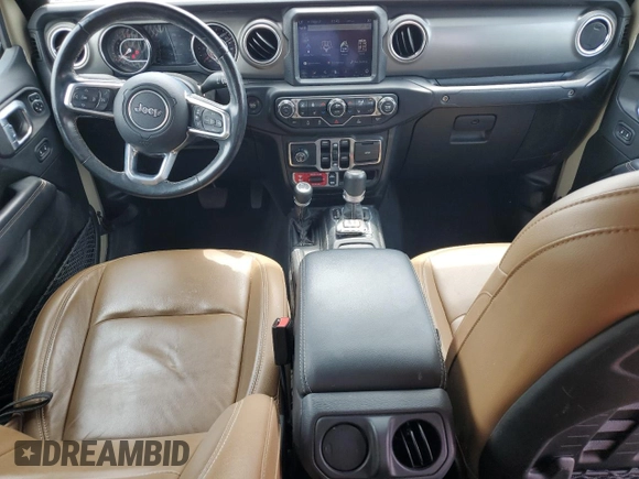 2022 Jeep Gladiator Rubicon с VIN 1C6JJTBG2NL171598, выставлен на аукционе Copart как лот 59494925 с пробегом 46 097 миль миль и Списание • Salvage title. История ставок и продаж доступна на DreamBid. Изображение 8.