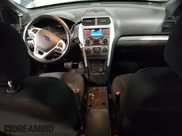 2015 Ford Utility Police Interceptor with VIN 1FM5K8ARXFGC67878, listed as a Copart auction lot 72578004 with 0 mi miles and Salvage Title. Bid and sale history available at carsss.com. Image 8.