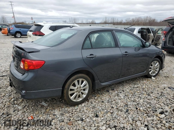 2010 Toyota Corolla with VIN 2T1BU4EE0AC525284, listed as a Copart auction lot 50712135 with 121,379 mi miles and Salvage Title. Bid and sale history available at carsss.com. Image 3.