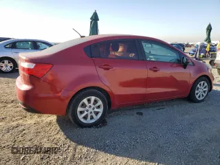 2013 Kia Rio LX with VIN KNADM4A39D6147651, listed as a Copart auction lot 83915944 with 214,303 mi miles and Clean Title. Bid and sale history available at carsss.com. Image 3.