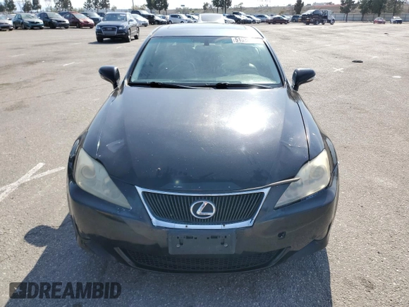 2009 Lexus IS 250 with VIN JTHBK262595103226, listed as a Copart auction lot 51625685 with 131,733 mi miles and Salvage Title. Bid and sale history available at carsss.com. Image 5.