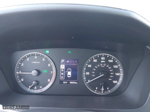 2015 Hyundai Sonata 2.4L Sport with VIN 5NPE34AF7FH040546, listed as a IAAI auction lot 41727185 with 56,294 mi miles. Bid and sale history available at carsss.com. Image 7.