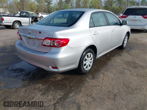 2011 Toyota Corolla L with VIN 2T1BU4EE2BC691856, listed as a IAAI auction lot 41997892 with 68,141 mi miles. Bid and sale history available at carsss.com. Image 4.