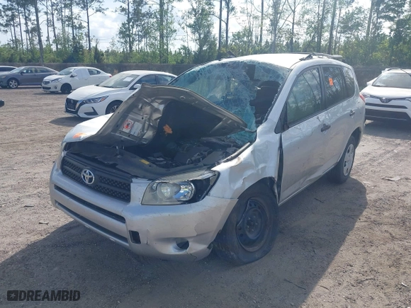 2007 Toyota RAV4 with VIN JTMZD33V875046998, listed as a IAAI auction lot 41910374 with 1 mi miles. Bid and sale history available at carsss.com. Image 6.