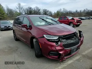 2021 Chrysler Pacifica Touring L z VIN 2C4RC3BG7MR567702, wystawiony jako Copart lot #51490415 z przebiegiem 62 689 mil mil oraz Szkoda całkowita • Salvage title. Historia ofert i sprzedaży dostępna na DreamBid. Obrazek 12.