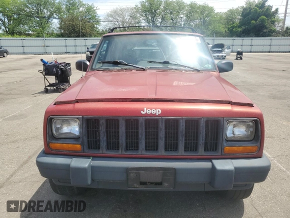1998 Jeep Cherokee Sport with VIN 1J4FJ68S2WL285432, listed as a Copart auction lot 57183145 with 284,162 mi miles and Clean title. Bid and sale history available at DreamBid. Image 5.
