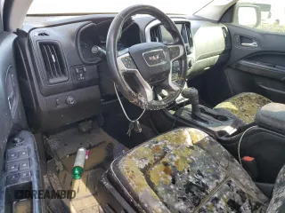 2016 GMC Canyon 2WD SLT with VIN 1GTG5DE17G1360721, listed as a Copart auction lot 73878564 with 0 mi miles and Salvage Title. Bid and sale history available at carsss.com. Image 8.