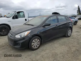 2015 Hyundai Accent GS with VIN KMHCT5AEXFU222568, listed as a Copart auction lot 54870675 with 118,914 mi miles and Clean Title. Bid and sale history available at carsss.com. Image 1.