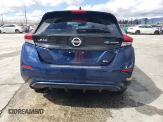 2018 Nissan LEAF SL with VIN 1N4AZ1CP1JC317476, listed as a Copart auction lot 49250105 with 66,402 mi miles and Salvage Title. Bid and sale history available at DreamBid. Image 6.