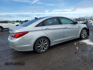 2012 Hyundai Sonata Limited with VIN 5NPEC4AB4CH474335, listed as a Copart auction lot 44279805 with 206,775 mi miles and Salvage Title. Bid and sale history available at DreamBid. Image 3.