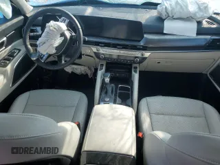 2025 Kia Telluride S with VIN 5XYP64GC8SG565906, listed as a Copart auction lot 46704315 with 7,146 mi miles and Salvage Title. Bid and sale history available at DreamBid. Image 8.