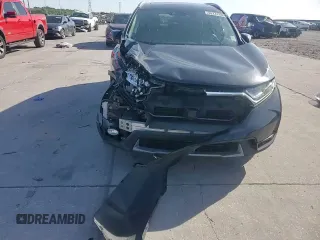 2017 Honda CR-V Touring with VIN 7FARW1H98HE022568, listed as a Copart auction lot 52231985 with 84,774 mi miles and Salvage Title. Bid and sale history available at carsss.com. Image 12.
