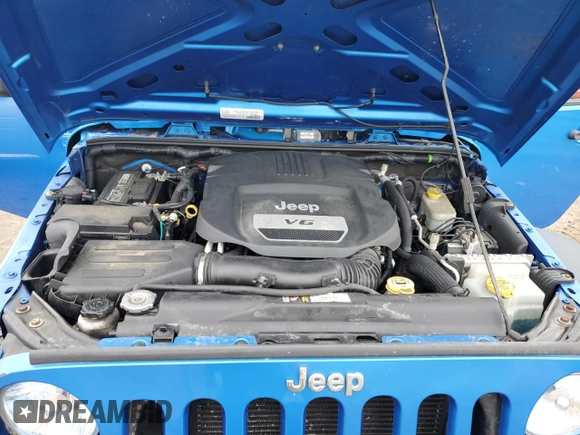 2016 Jeep Wrangler Unlimited Sport with VIN 1C4BJWDG4GL101194, listed as a Copart auction lot 56484055 with 177,303 mi miles and Clean title. Bid and sale history available at DreamBid. Image 12.