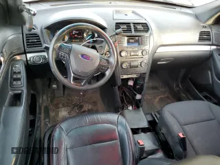 2016 Ford Utility Police Interceptor with VIN 1FM5K8AR4GGD31852, listed as a Copart auction lot 81687774 with 89,612 mi miles and Salvage Title. Bid and sale history available at carsss.com. Image 8.