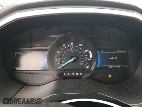 2021 Ford Edge SEL with VIN 2FMPK4J9XMBA02206, listed as a Copart auction lot 49513785 with 91,666 mi miles and Salvage Title. Bid and sale history available at carsss.com. Image 9.
