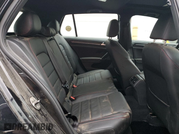 2017 Volkswagen Golf GTI Autobahn with VIN 3VW547AU6HM015631, listed as a Copart auction lot 69830484 with 0 mi miles and Salvage Title. Bid and sale history available at carsss.com. Image 11.