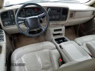 2001 Chevrolet Suburban LT with VIN 3GNEC16T81G165920, listed as a Copart auction lot 74528454 with 275,334 mi miles and Salvage Title. Bid and sale history available at carsss.com. Image 8.