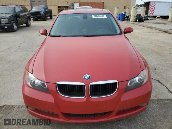 2007 BMW 3 Series 328i with VIN WBAVA33517KX73891, listed as a Copart auction lot 49141355 with Not Provided miles and Clean Title. Bid and sale history available at carsss.com. Image 5.
