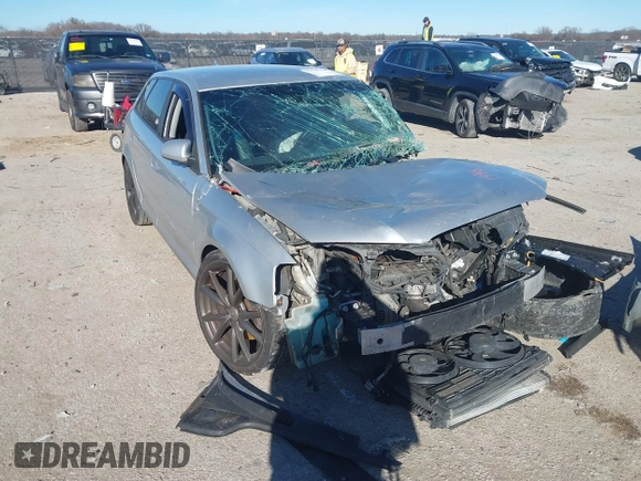 2008 Audi A3 with VIN WAUNF78P18A178629, listed as a IAAI auction lot 41214905 with 1 mi miles. Bid and sale history available at carsss.com. Image 1.