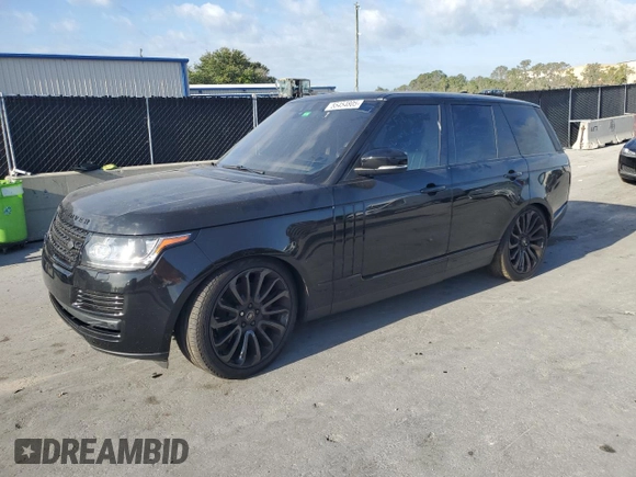 2017 Land Rover Range Rover HSE z VIN SALGS2FVXHA353741, wystawiony jako Copart lot #55454805 z przebiegiem 123 651 mil mil oraz Czysty tytuł • Clean title. Historia ofert i sprzedaży dostępna na DreamBid. Obrazek 1.