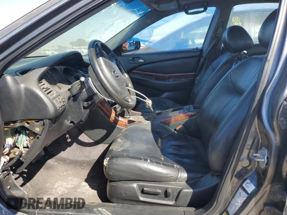 2002 Acura TL w/Navigation with VIN 19UUA56782A048974, listed as a Copart auction lot 71557644 with 124,848 mi miles and Salvage Title. Bid and sale history available at carsss.com. Image 7.