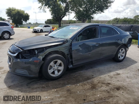 2016 Chevrolet Malibu Limited LS with VIN 1G11B5SA3GU115513, listed as a Copart auction lot 63665194 with 112,304 mi miles and Salvage Title. Bid and sale history available at carsss.com. Image 1.
