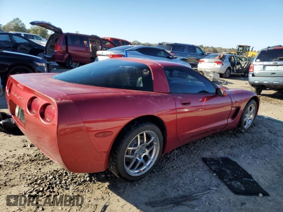 2001 Chevrolet Corvette with VIN 1G1YY22G615106449, listed as a Copart auction lot 41804795 with 97,508 mi miles and Salvage Title. Bid and sale history available at carsss.com. Image 3.
