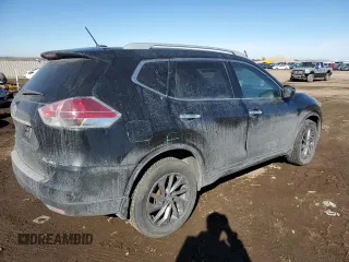 2016 Nissan Rogue SV with VIN 5N1AT2MV1GC870776, listed as a Copart auction lot 46496275 with 109,718 mi miles and Clean Title. Bid and sale history available at DreamBid. Image 3.