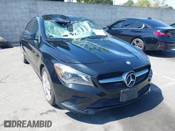 2015 Mercedes-Benz CLA 250 with VIN WDDSJ4EB4FN208844, listed as a IAAI auction lot 41869979 with 43,167 mi miles and . Bid and sale history available at DreamBid. Image 1.