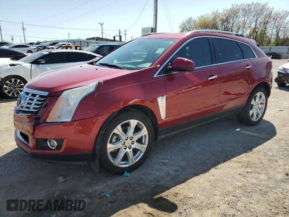 2013 Cadillac SRX Performance Collection with VIN 3GYFNDE36DS628613, listed as a Copart auction lot 52158015 with 93,382 mi miles and Salvage Title. Bid and sale history available at carsss.com. Image 1.