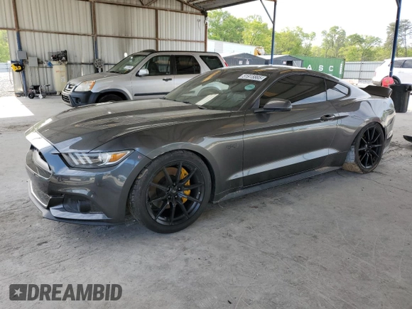 2015 Ford Mustang GT z VIN 1FA6P8CF0F5300563, wystawiony jako Copart lot #51915865 z przebiegiem 123 168 mil mil oraz Szkoda całkowita • Salvage title. Historia ofert i sprzedaży dostępna na DreamBid. Obrazek 1.