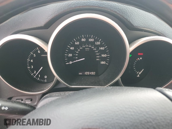 2007 Lexus SC 430 with VIN JTHFN45Y279010437, listed as a Copart auction lot 53425955 with 105,490 mi miles and Salvage Title. Bid and sale history available at DreamBid. Image 9.