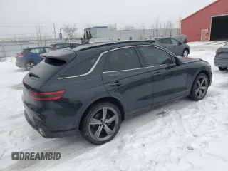 2022 Genesis GV70 Sport с VIN KMUMCDTC1NU018316, выставлен на аукционе Copart как лот 43266355 с пробегом 46 048 миль миль и Чистый • Clean title. История ставок и продаж доступна на DreamBid. Изображение 3.