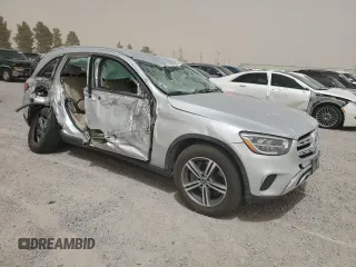 2020 Mercedes-Benz GLC 300 with VIN WDC0G8DB1LF729867, listed as a Copart auction lot 56649965 with Not provided miles and Non repairable. Bid and sale history available at DreamBid. Image 4.