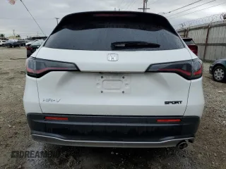 2024 Honda HR-V Sport with VIN 3CZRZ1H59RM723661, listed as a Copart auction lot 47883415 with 24,176 mi miles and Salvage Title. Bid and sale history available at carsss.com. Image 6.