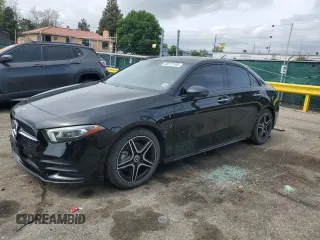 2022 Mercedes-Benz A 220 with VIN W1K3G4FB6NJ372619, listed as a Copart auction lot 58373185 with 17,749 mi miles and Salvage title. Bid and sale history available at DreamBid. Image 1.