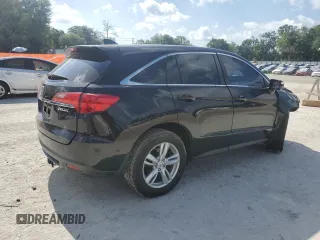 2013 Acura RDX with VIN 5J8TB3H33DL003164, listed as a Copart auction lot 57809625 with 153,227 mi miles and Salvage title. Bid and sale history available at DreamBid. Image 3.