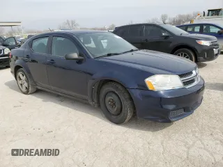 2013 Dodge Avenger SE with VIN 1C3CDZAB5DN688600, listed as a Copart auction lot 47686475 with 126,183 mi miles and Clean Title. Bid and sale history available at carsss.com. Image 4.