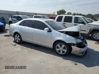2008 Volkswagen Jetta SE with VIN 3VWRM71K18M154534, listed as a Copart auction lot 60635345 with 109,274 mi miles and Salvage title. Bid and sale history available at DreamBid. Image 4.