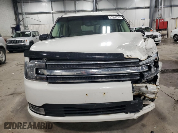 2013 Ford Flex SEL with VIN 2FMHK6C83DBD28854, listed as a Copart auction lot 51460265 with 145,941 mi miles and Salvage Title. Bid and sale history available at carsss.com. Image 5.