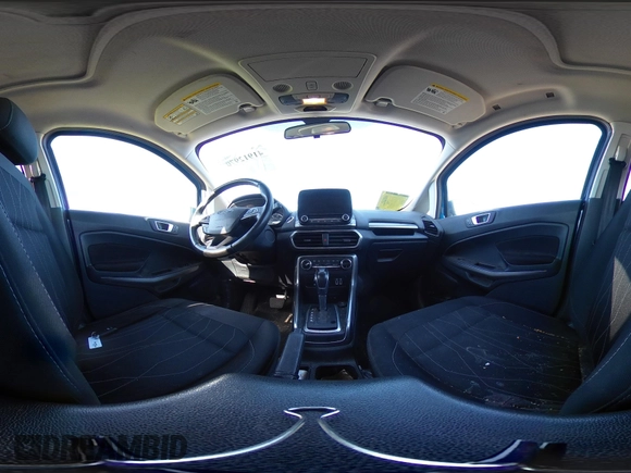 2018 Ford EcoSport SE with VIN MAJ3P1TEXJC240099, listed as a IAAI auction lot 41912970 with 92,940 mi miles. Bid and sale history available at carsss.com. Image 19.