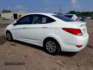 2016 Hyundai Accent SE with VIN KMHCT4AE2GU943446, listed as a Copart auction lot 59987253 with 21,654 mi miles. Bid and sale history available at carsss.com. Image 2.