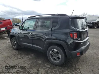 2018 Jeep Renegade Sport z VIN ZACCJBAB6JPG92329, wystawiony jako Copart lot #50967645 z przebiegiem 61 256 mil mil oraz Szkoda całkowita • Salvage title. Historia ofert i sprzedaży dostępna na DreamBid. Obrazek 2.