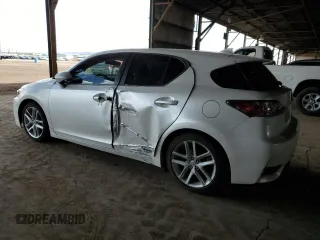 2015 Lexus CT 200h z VIN JTHKD5BH0F2230002, wystawiony jako Copart lot #51675975 z przebiegiem 63 557 mil mil oraz Szkoda całkowita • Salvage title. Historia ofert i sprzedaży dostępna na DreamBid. Obrazek 2.