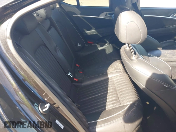 2019 Genesis G70 2.0T Advanced with VIN KMTG34LA5KU044008, listed as a IAAI auction lot 40764045 with 55,659 mi miles. Bid and sale history available at carsss.com. Image 8.