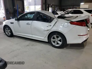 2015 Kia Optima LX with VIN KNAGM4A77F5531369, listed as a Copart auction lot 52251285 with 118,524 mi miles and Salvage Title. Bid and sale history available at carsss.com. Image 2.